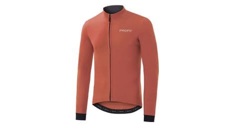 Spiuk profit coldandrain long sleeves jersey orange