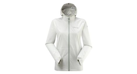 Chaqueta impermeable lafuma active mujer blanca