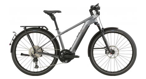 Prodotto ricondizionato - cannondale tesoro neo x speed shimano deore 12v 700 mm grey electric city bike