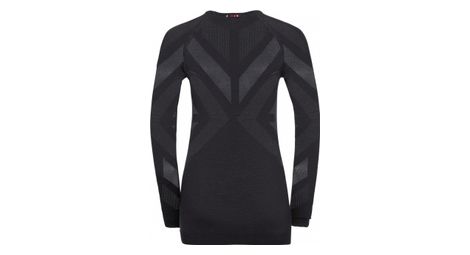 Langarm Damen Jersey Natural Kinship Warm Schwarz