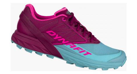 Zapatillas dynafit alpine trail rojo azul mujer