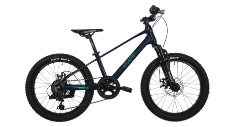 Scamp tallfox shimano tourney 7v 20'' blu mtb semirigida per bambini