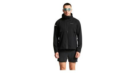 Heren craft pro hydro 3 waterdichte jas zwart