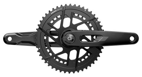 sram rival e1 dub power meter crankset 48 35 teeth 2x12v without housing black