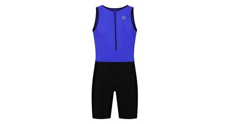 Trifonction Triathlon Manches Courtes Rogelli Florida - Enfant - Bleu/Noir