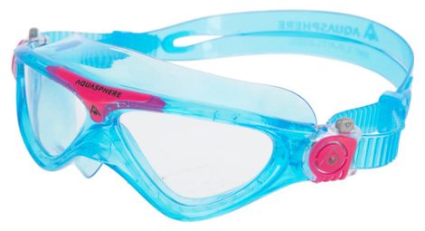 Lunettes de natation enfant aquasphere vista junior turquoise / rose