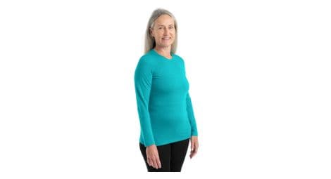 Baselayer icebreaker merinos 200 oasis turquoise donna s