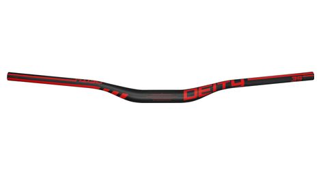 Deity Speedway 35 Lenker Carbon 810mm Schwarz Rot