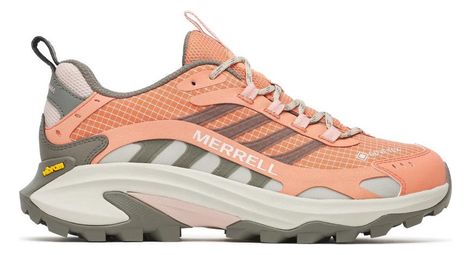 Zapatillas de senderismo Merrell Moab Speed 2 Gore-Tex naranja/gris para mujer