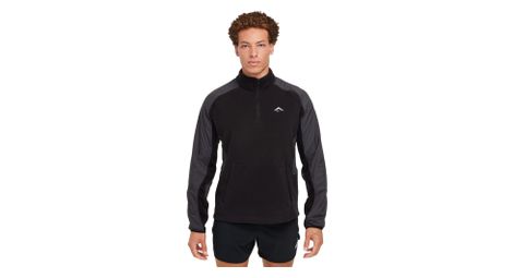 Forro polar nike trail negro para hombre