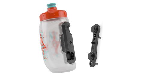 Fidlock twist bottle 450 kids 450 ml + bike base orange blue