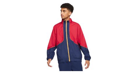 Nike sb storm-fit gym trainingsjacke rot / blau