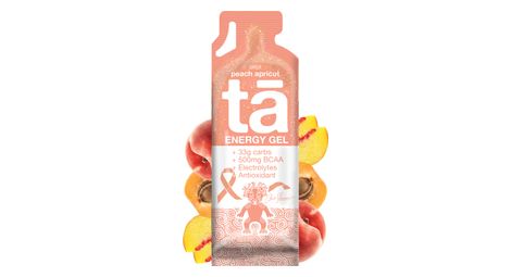 Gel energétique tā energy pêche/abricot - édition limitée anaïs quemener - 40ml