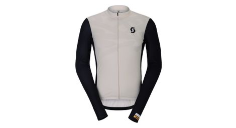 Maillot de manga larga Scott RC Endurance blanco/negro para hombre