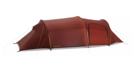 Nordisk Oppland Tienda de campaña para 3 personas LW Rojo