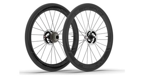 Paire de roues legend wheels 45p pro4 - 12x100 - 12x142mm - dt 240exp - disc centerlock - campagnolo
