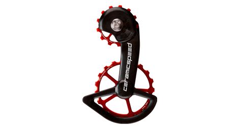 Criba de ceramicspeed ospw shimano dura ace r9100 / 9150 ultegra 8000ss / 8050ss rojo