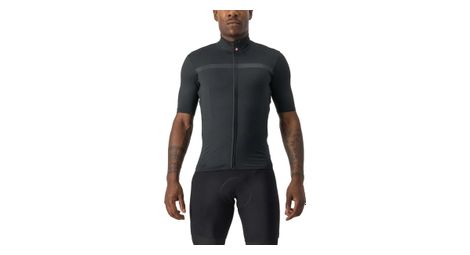Maillot manches courtes castelli pro thermal mid noir