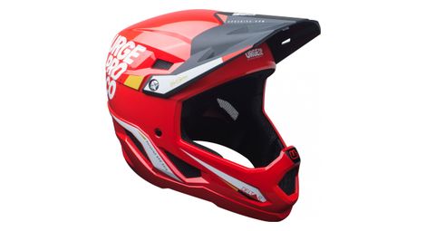 Urge deltar full face helm glossy red