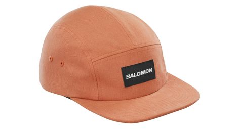 Salomon five panel cap rot unisex