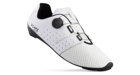 Chaussures de route lake cx201 blanc noir