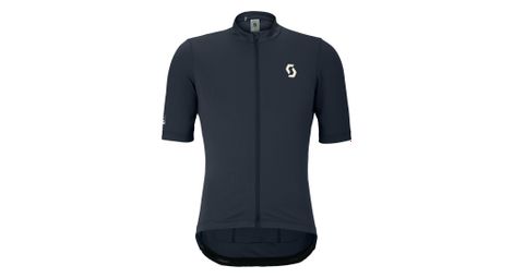 Maillot Manches Courtes Scott Endurance Bleu Foncé Homme