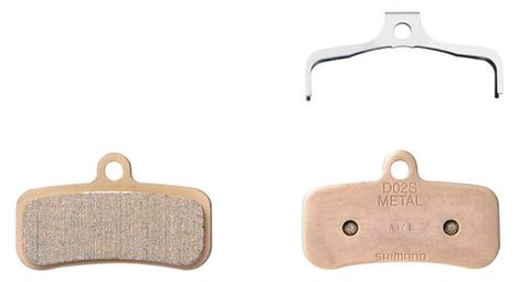 Ein Paar Shimano D02S Metall-Bremsbeläge