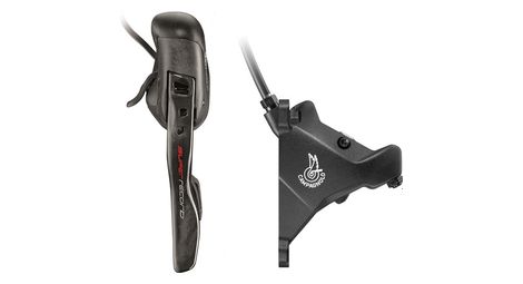 Freno delantero hidráulico campagnolo palanca izquierda campagnolo super record eps disco 160 mm negro