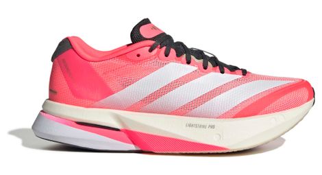 Chaussures Running adidas Adizero Boston 13 Rouge/Blanc Femme