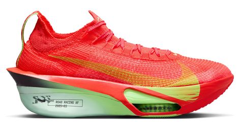 Nike Alphafly 3 Fast Pack Laufschuhe Rot/Grün Herren