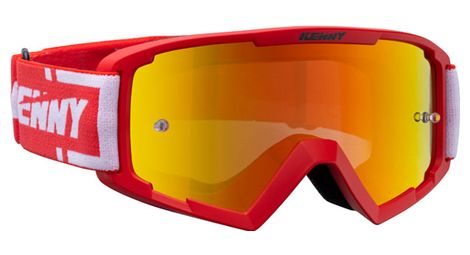 Masque enfant kenny track rouge