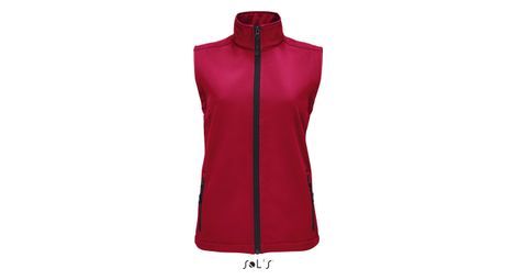 Gilet softshell sm femme sol s race bw