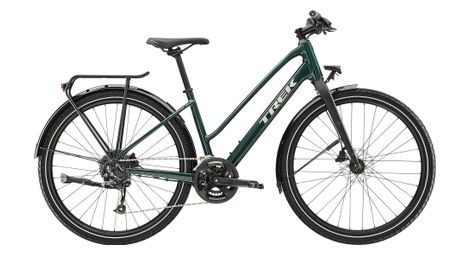 Produit reconditionné - vélo fitness trek dual sport 2 equipped stagger shimano acera / altus 9v 650mm vert 5e gén