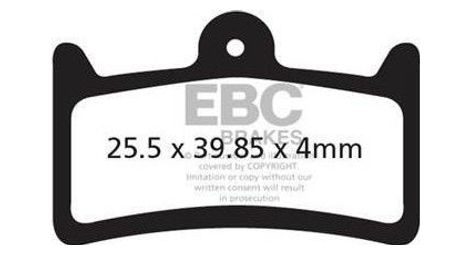 Ebc - plaquettes de frein hope evo v4 downhill organique (dh)
