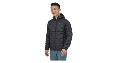 Patagonia micro puff hoody negro