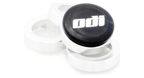 Bagues odi lock-on aluminium blanc