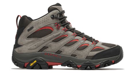 Chaussures de Randonnée Merrell Moab 3 Mid Gore-Tex Gris/Rouge Homme