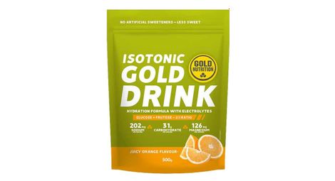 Boisson énergétique goldnutrition gold drink orange - 500g