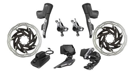 Groupe sram red etap axs hydraulique disc 2x12v post mount