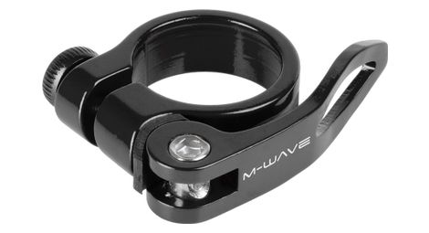 M wave clampy qr collier de serrage selle noir