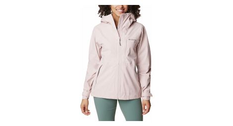 Veste impermeable femme columbia ampli dry rose