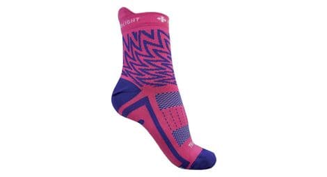 Chaussettes raidlight dynamic high sock rose