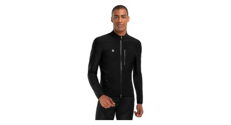 Veste vélo softshell homme cyclisme j3 seymour noir