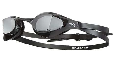 Lunettes de natation tyr tracer-x rzr miroir noir/fumé