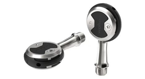 pair of wahoo fitness speedplay zero stainless steel pedals 56mm