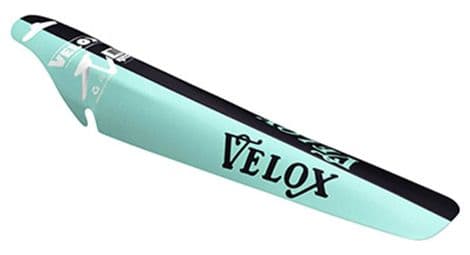 Garde boue route-vtt clipsable ar velox vert celeste-noir clipsable sous la selle (vendu a l unite)