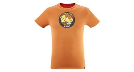 Maglietta millet dream peak orange uomo s