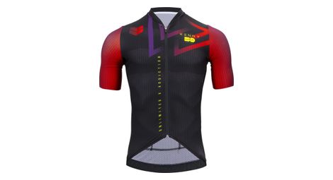 kenny escape short sleeved jersey black red