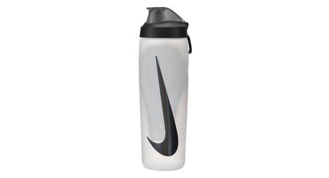 Nike Refuel Bottle Locking Trinkflasche 700 ml, Weiß