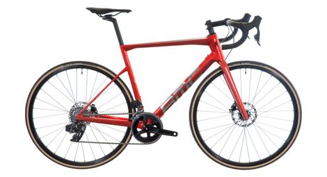 Prodotto ricondizionato - bicicletta da strada bmc teammachine slr one sram force etap axs 12v 700 mm red prisma 2024